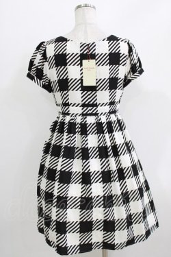 画像3: Emily Temple cute / Emilyギンガムパフスリーブワンピース M ブラック H-26-03-27-025-ET-OP-KB-ZH