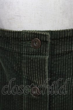 画像4: Candy Stripper / CND CORDUROY JUMPER SKIRT 2 カーキ H-26-03-27-028-PU-OP-KB-ZH