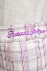 画像4: TRAVAS TOKYO / Check pleated skirt  ラベンダーピンク H-26-03-27-029-PU-SK-KB-ZH (4)