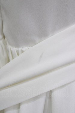 画像4: ATELIER PIERROT / Frilly Ribbon Belle Dress  ホワイト H-26-03-27-003-EL-OP-KB-ZH
