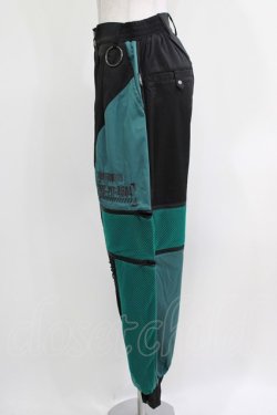 画像2: Ozz conte / CONTE Egoismメッシュパンツ  黒 H-26-03-27-034-OO-PA-KB-ZH