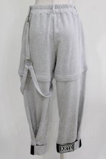 画像3: KRY CLOTHING / 2Wayスウェットパンツ  グレー H-26-03-27-035-EL-PA-KB-ZH (3)