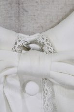 画像6: ATELIER PIERROT / Frilly Ribbon Belle Dress  ホワイト H-26-03-27-003-EL-OP-KB-ZH (6)