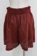 画像3: Rydia / コビニャー刺繍フレアキュロットパンツ  ボルドー H-26-03-27-038-PU-PA-KB-ZH (3)
