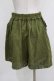 画像3: Rydia / レースアップフレアショートパンツ  カーキ H-26-03-27-039-PU-PA-KB-ZH (3)