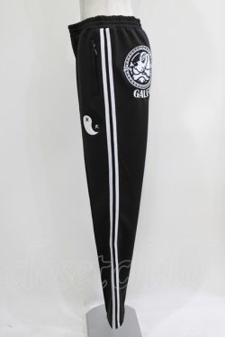 画像2: GALFY / 少林寺犬法フレアトラックパンツ 大型犬(XL) ブラック H-26-03-27-040-0-PA-KB-ZH