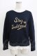 画像1: Jane Marple / Theme EMB sweatshirt  ネイビー H-26-03-27-1002-JM-TO-KB-ZH (1)