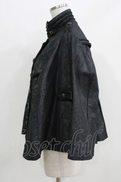 画像2: Ozz oneste / ナポレオンケープマント  黒 H-26-03-27-050-OO-CO-KB-ZH