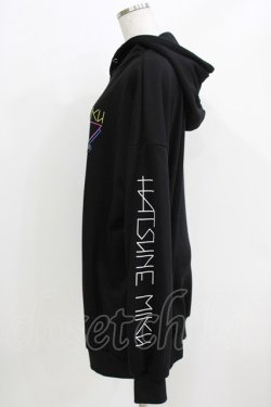 画像2: LISTEN FLAVOR / 初音ミクプルパーカー  ブラック H-26-03-27-054-PU-TO-KB-ZH