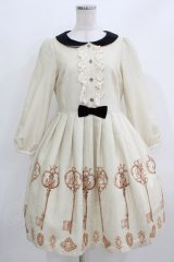 Emily Temple cute / Key castleワンピース  クリーム H-26-03-27-005-ET-OP-KB-ZH