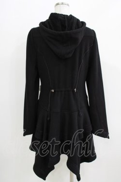 画像3: Rozen Kavalier / プリントフラッフィーパーカー  ブラック H-26-03-27-055-OO-TO-KB-ZH