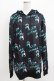 画像1: NieR Clothing / 総柄プルパーカー  黒×ONEくん H-26-03-27-060-PU-TO-KB-ZH (1)