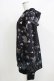 画像2: NieR Clothing / 総柄ZIPパーカー  黒 H-26-03-27-062-PU-TO-KB-ZH (2)