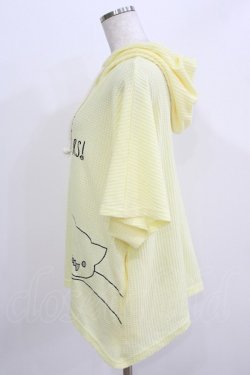 画像2: Rydia / コビニャー半袖プルパーカー  イエロー H-26-03-27-064-PU-TO-KB-ZH