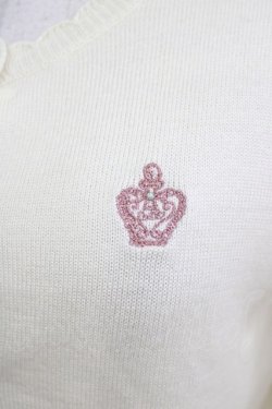 画像4: Emily Temple cute / 香水瓶刺繍カーディガン  オフ H-26-03-27-065-ET-TO-KB-ZH