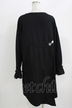 画像3: WORLD WIDE LOVE！(Rydia) / ギャザー切替ワンピース  ブラック H-26-03-27-069-PU-OP-KB-ZH