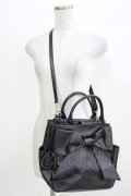 MILK / MILK ribbonバッグ  ブラック H-26-03-27-072-ML-BG-KB-ZH
