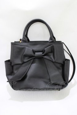 画像2: MILK / MILK ribbonバッグ  ブラック H-26-03-27-072-ML-BG-KB-ZH