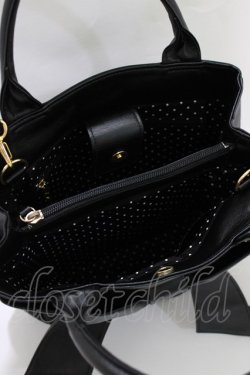 画像4: MILK / MILK ribbonバッグ  ブラック H-26-03-27-072-ML-BG-KB-ZH