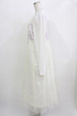 画像2: Candy Stripper / LINGERIE LAYERED DRESS 2 オフ H-26-03-27-012-PU-OP-KB-ZH (2)