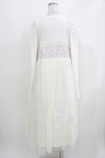画像3: Candy Stripper / LINGERIE LAYERED DRESS 2 オフ H-26-03-27-012-PU-OP-KB-ZH (3)