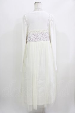 画像3: Candy Stripper / LINGERIE LAYERED DRESS 2 オフ H-26-03-27-012-PU-OP-KB-ZH