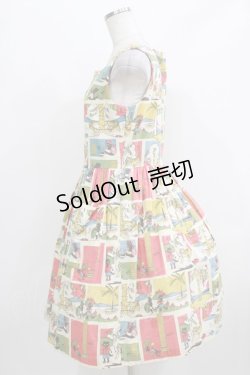 画像2: Jane Marple / Little Cat Samboスクエアドレス  アイボリー H-26-03-27-002-JM-OP-KB-ZH