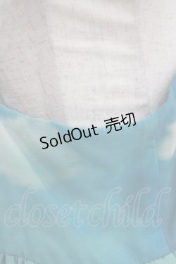 画像4: Jane Marple / ハイランドスカイキャミワンピース  ブルー H-26-03-27-016-JM-OP-KB-ZH