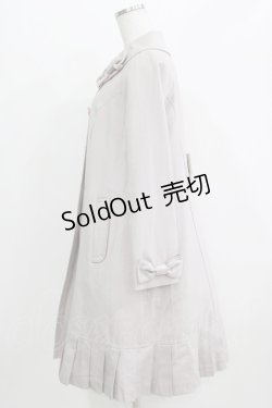 画像2: Leur Getter / パイピングリボンコート  パープルグレー H-26-03-27-020-LU-CO-KB-ZH