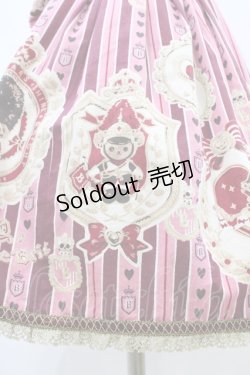 画像3: BABY,THE STARS SHINE BRIGHT / くまくみゃのRoyal Kingdom柄ジャンパースカートI Free ピンク H-26-03-28-045-BA-OP-NS-ZH