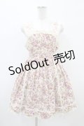 Innocent World / 花柄はしごレースジャンパースカート Free 生成り H-26-03-28-047-IW-OP-NS-ZH