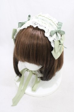 画像1: BABY,THE STARS SHINE BRIGHT / プリンセスドロップヘッドドレス  若草 H-26-03-28-005-BA-AC-NS-ZH