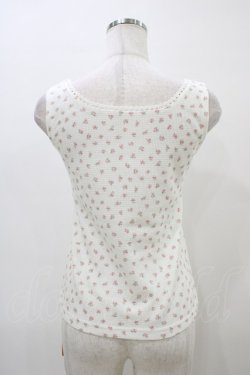画像2: Fi.n.t / ローズモチーフ付き小花柄タンクトップ Free PINK H-26-03-28-056-CA-TO-NS-ZH