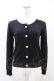 画像1: LODISPOTTO / パールボタンカーディガン M ブラック H-26-03-28-064-LO-TO-NS-ZH (1)