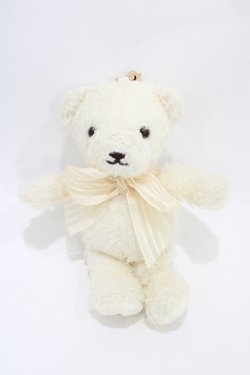 画像1: Maison de FLEUR / ショートケーキベアチャーム  アイボリー H-26-03-28-014-LO-ZA-YZ-ZH