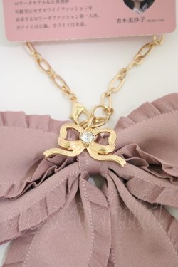 画像2: m petit by misako / AMリボンBGC  ピンク H-26-03-28-016-LO-ZA-NS-ZH