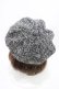 画像2: Swankiss / SX tweed casquette  ブラック H-26-03-28-021-CA-AC-NS-ZH (2)