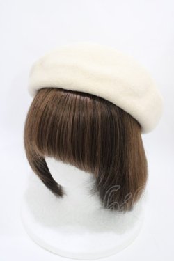 画像1: Heart E / ベレー帽  IVORY H-26-03-28-024-LO-AC-NS-ZH