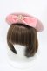 画像1: m petit by misako / AMモチーフリボンベレー  ピンク H-26-03-28-025-LO-AC-NS-ZH (1)