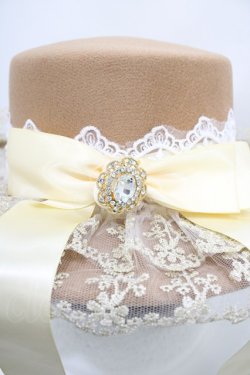 画像3: axes femme / グランドフィナーレカンカン帽  ベージュ H-26-03-28-029-AX-AC-NS-ZH