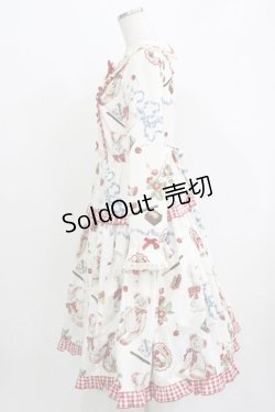 画像2: 仲夏物語（海外ロリータブランド） / Wild Strawberryワンピース M オフ H-26-03-29-024-EL-OP-NS-ZH