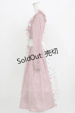 画像2: axes femme / 花柄切替ワンピース M ピンク H-26-03-29-027-AX-OP-NS-ZH