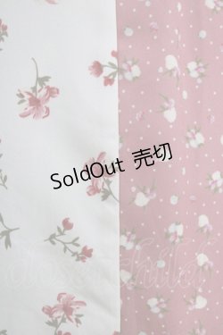 画像4: axes femme / 花柄切替ワンピース M ピンク H-26-03-29-027-AX-OP-NS-ZH