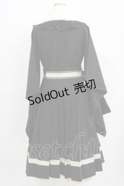 画像5: ChaCha（海外ロリータブランド） / 和風ロリータセット ブラウスL/スカート2XL ブラック/レッド H-26-03-29-033-PU-OP-NS-ZH