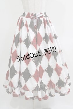 画像4: 牧家  （海外ロリータブランド） / アリスプリントスカートセット L オフ H-26-03-29-034-PU-SK-NS-ZH
