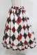 画像4: 牧家  （海外ロリータブランド） / アリスプリントスカートセット L オフ H-26-03-29-034-PU-SK-NS-ZH (4)