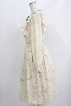画像2: Fi.n.t / フラワーガーデン柄ワンピース Free IVORY H-26-03-29-035-CA-OP-NS-ZH