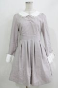 LODISPOTTO / パールボタンワンピース M ラベンダー H-26-03-29-036-LO-OP-NS-ZH