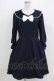 画像1: LODISPOTTO / リボンワンピース M ネイビー H-26-03-29-039-LO-OP-NS-ZH (1)