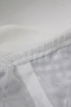 画像4: Ank Rouge / ギンガムエプロンワンピース M ネイビー H-26-03-29-040-CA-OP-NS-ZH